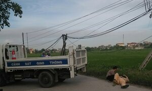 Trung tá CSGT bị xe đâm chết khi làm nhiệm vụ