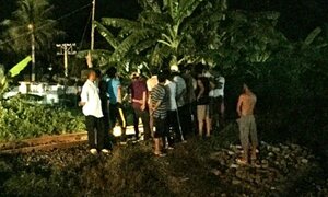 Bị cha mẹ la mắng, thanh niên 9X đứng giữa đường ray cho tàu hỏa tông chết
