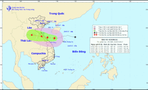 Chiều tối nay, bão số 4 giật cấp 10 đổ bộ Hà Tĩnh - Quảng Trị