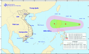 Mưa lũ bất thường chưa qua, áp thấp nhiệt đới lại xuất hiện gần Biển Đông