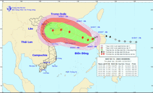 Bão số 11 suy yếu, hiểm họa sạt lở vẫn rình rập miền Bắc