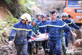 Sạt lở vùi lấp 18 người ở Hòa Bình: Tìm thấy thêm thi thể 3 nạn nhân
