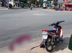 Xe tải cán chết nam sinh rồi bỏ chạy