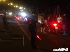 Dùng hung khí đuổi đánh xe tải, 2 thanh niên đi xe máy thương vong