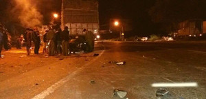 Ô tô tải cán chết đôi nam nữ lúc rạng sáng ở Gia Lai