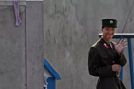 Ảnh: Những khoảnh khắc hiếm gặp của quân nhân Triều Tiên