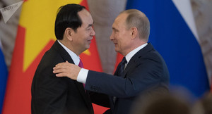 Chủ tịch nước Trần Đại Quang gặp Tổng thống Nga và Thủ tướng Singapore