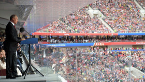 Tổng thống Putin: Nga sẵn sàng chia sẻ kinh nghiệm tổ chức World Cup cho Mỹ