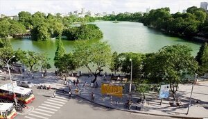 Cải tạo Hồ Gươm: Bộ Xây dựng yêu cầu làm rõ phương án thay thế cây xanh