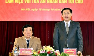 Thu nhập bình quân ở TAND Tối cao là 5,85 triệu đồng mỗi tháng