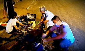 Thanh niên rơi từ tầng 4 được cứu sống ngay vệ đường