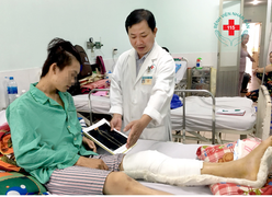 Suýt bị cắt cụt chân do chủ quan