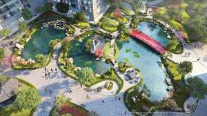 Ra mắt căn hộ Ruby tại 'thành phố biển hồ' Vinhomes Ocean Park