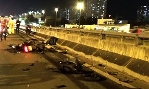 Phóng xe máy ngược chiều tông ô tô, nam thanh niên chết tại chỗ