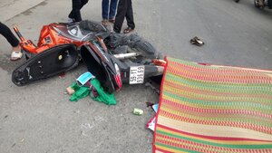 Bị xe đầu kéo tông từ phía sau, tài xế Grabbike chết tại chỗ