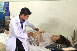 Cứu sống thai phụ vỡ thai ngoài tử cung, huyết áp bằng không