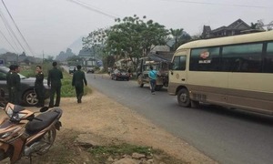 Điều tra vụ nổ mìn ở bụi tre gần nhà cô gái ở Phú Thọ