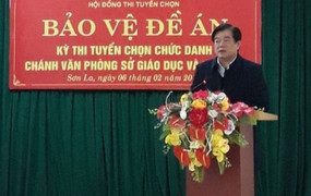 Những người nhờ Giám đốc Sở GD&ĐT Sơn La 'xem điểm thi' cho 8 thí sinh là ai?