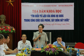 Tọa đàm dòng họ Khúc trong công cuộc giải phóng, xây dựng đất nước