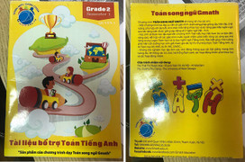 Lùm xùm quanh cuốn tài liệu nội bộ học Toán bằng tiếng Anh