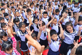Ngày khai giảng ở trường đông học sinh nhất TP.HCM