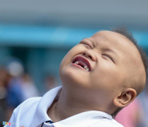 Ảnh: Lễ khai giảng trong bệnh viện của những học trò nhí chống chọi ung thư