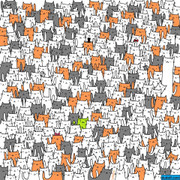 Chỉ 1% người thông minh và tinh mắt mới tìm ra con thỏ trốn trong bức tranh này