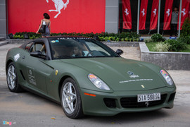 Chiêm ngưỡng xe Ferrari 599 GTB duy nhất Việt Nam của ông Đặng Lê Nguyên Vũ