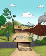 Đáp án 'câu đố tìm 26 điểm bất thường trong bức tranh'