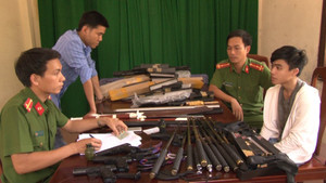 Nam thanh niên 9X kinh doanh vũ khí 'nóng' trái phép