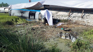 Lật tàu hỏa ở Thanh Hóa, Thứ trưởng GTVT: 'Tôi đang khẩn trương đến hiện trường'