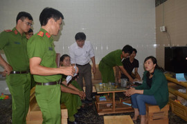 Phát hiện cơ sở sản xuất cà phê giả thương hiệu ở Huế