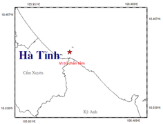 Lại động đất ở Hà Tĩnh gây nổ và rung lắc khiến người dân hoảng sợ