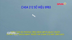 Đang đưa thi thể phi công Casa-212 về Hà Nội