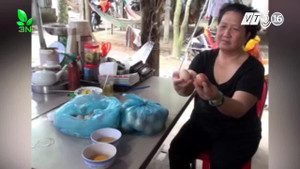 Thực hư trứng gà rán dai như nhựa, đốt cháy đen ở Hậu Giang