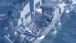 Video: Cận cảnh tàu khu trục USS Fitzgerald tối tân của Hải quân Mỹ