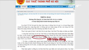 Hà Nội sắp thu thuế bán hàng qua Facebook