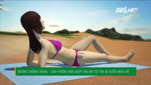 Bikini chống nắng giúp chị em gợi cảm bất chấp nắng chói chang