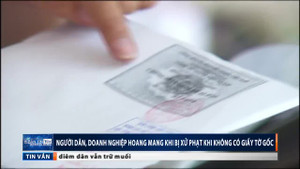 Phạt lỗi không có giấy tờ gốc: Triệu chủ xe mua trả góp hoang mang