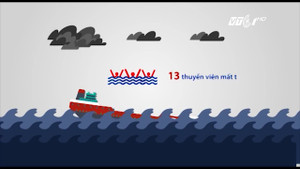 Chìm tàu ở Nghệ An: Thợ lặn ngừng tìm kiếm thuyền viên mất tích