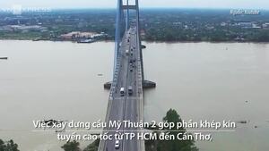 Hơn 5.000 tỷ đồng xây cầu Mỹ Thuận 2 trên sông Tiền
