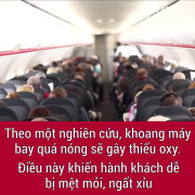 Tại sao nhiệt độ bên trong máy bay luôn lạnh?