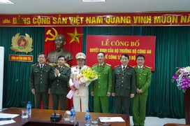 Hưng Yên có Phó Giám đốc Công an mới