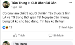 Long An bác thông tin có người chết do virus corona 