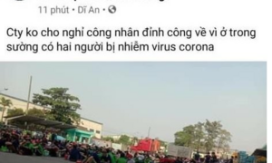 Bịa tin đình công do corora làm chết 2 người, thiếu nữ 17 tuổi bị xử phạt