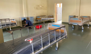 Ảnh: TP.HCM gấp rút thi công bệnh viện dã chiến chống virus corona