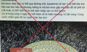 Công an triệu tập người tung tin dùng ma túy để trị virus corona