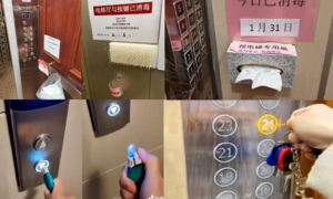 Dân mạng chia sẻ cách đi thang máy chống lây nhiễm virus corona