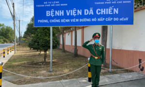 Cận cảnh bệnh viện dã chiến quy mô 300 giường ở TP.HCM