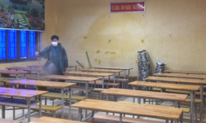 Vĩnh Phúc cách ly 6 học sinh, 2 giáo viên tiếp xúc với người dương tính virus corona